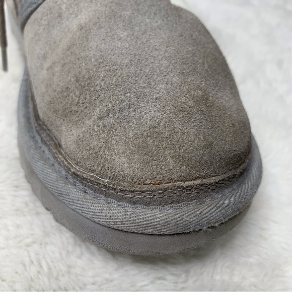 UGG 1128215 Men\'s Grey Neumel Chopd Slipper Chukka Boot Broken Logo Size 8 main image 9